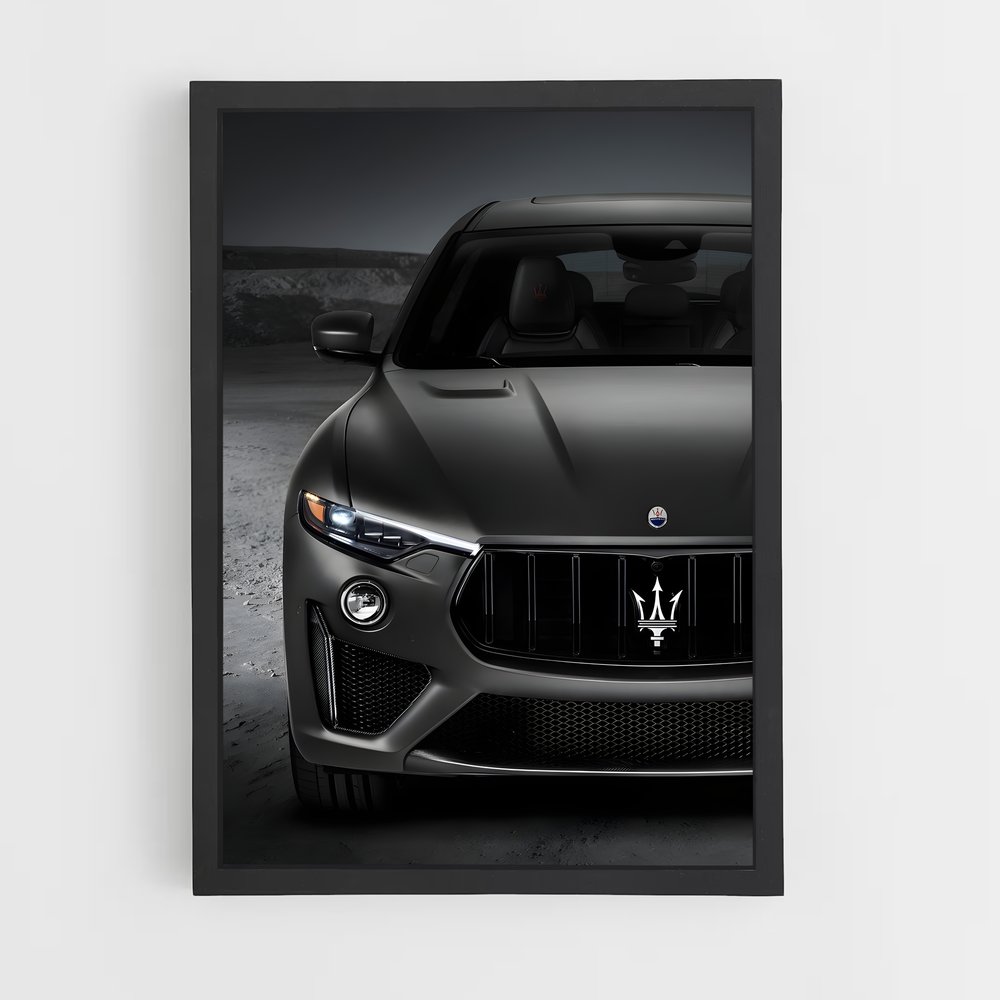 Poster Levante trofeo – affiche Maserati (vue 2)